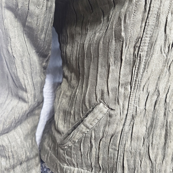 Ruby Rd Green Utility Jacket with Textured Fabric - Picture 3 of 6